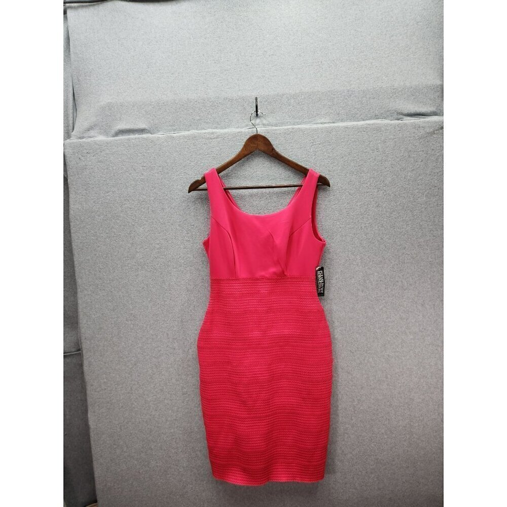 NY & Co. Pink Sleeveless Stretch Sheath Dress S‎